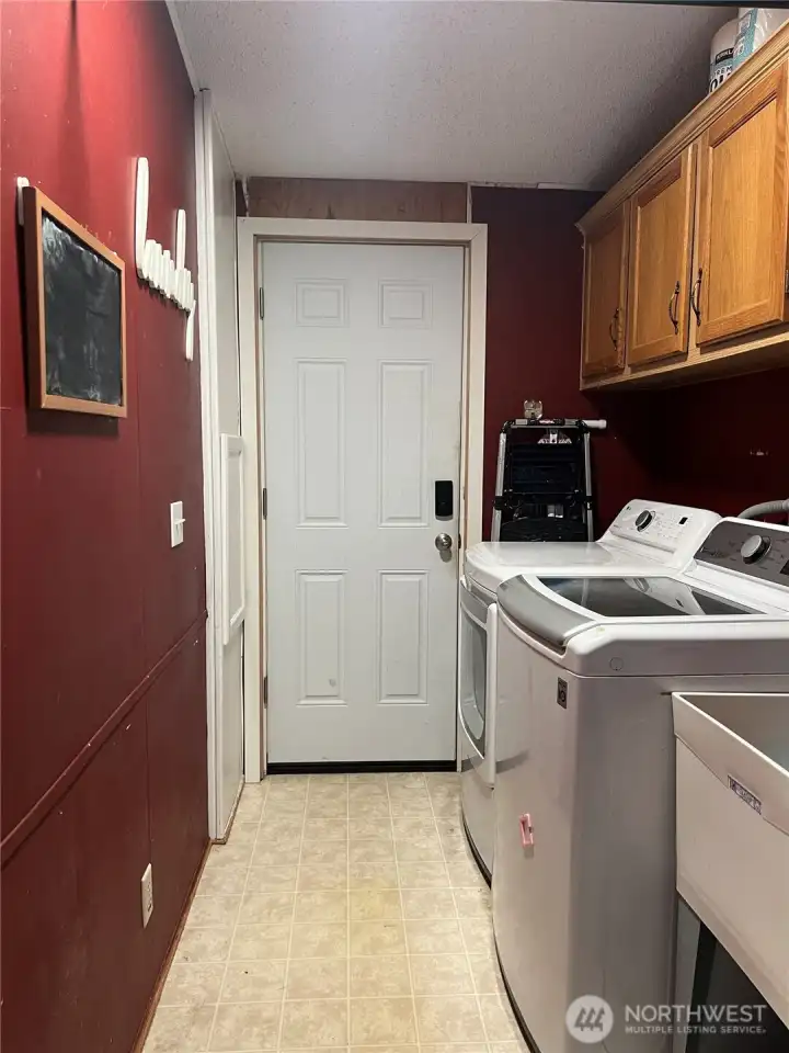 Laundry area