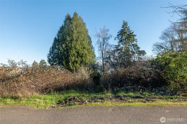 View from the street.