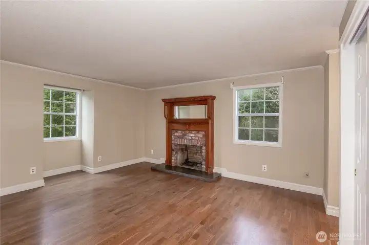 Primary Suite w/ Mantled Fireplace