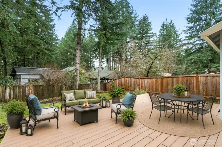Virtually Staged Deck