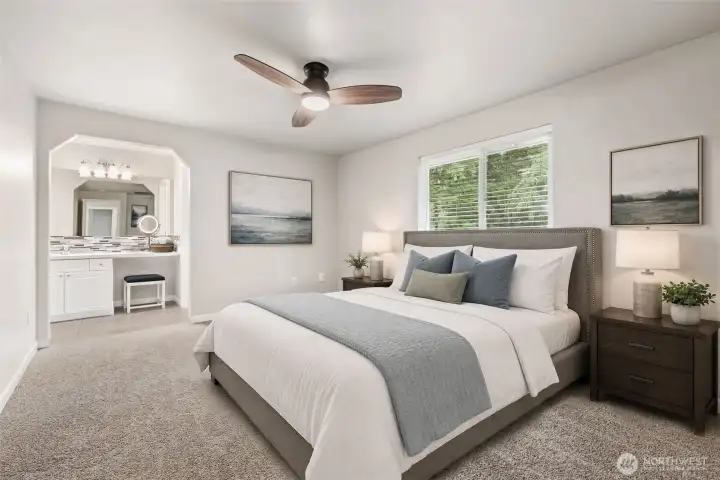 Primary Bedroom Virtually stage