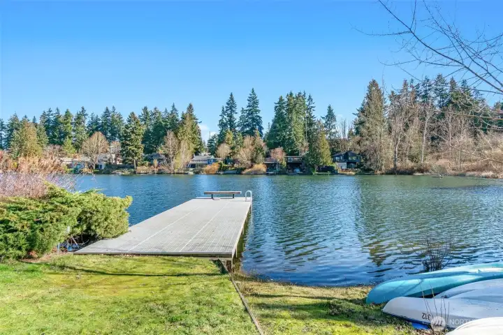 Enjoy exclusive HOA-owned lake access. Launch your kayak from the private dock, fish, swim, or relax in the gated park-like setting right at your doorstep.