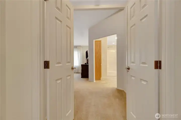 primary suite grand entrance.