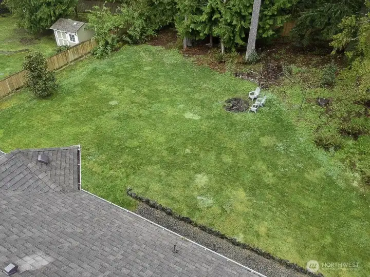Drone Back Yard
