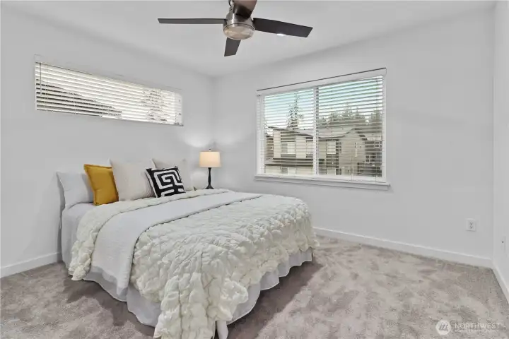 Third bedroom upstairs