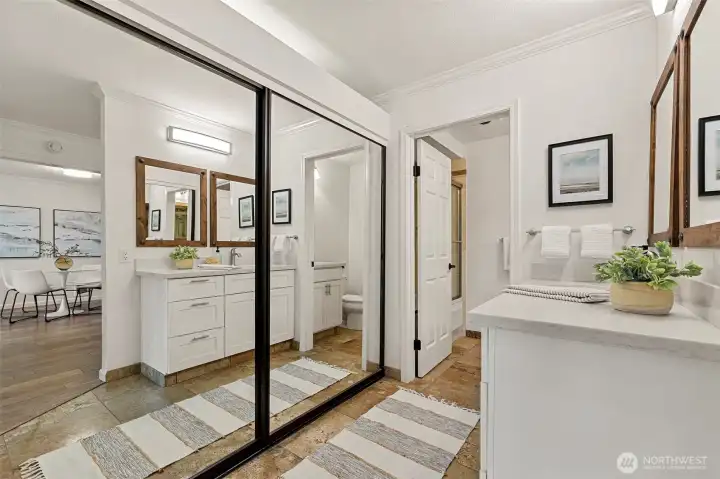 Master Closet area