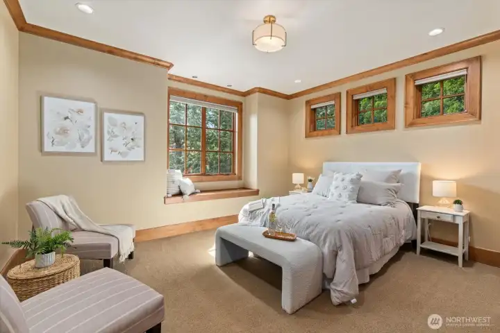 2 of 2 smaller bedrooms on main floor