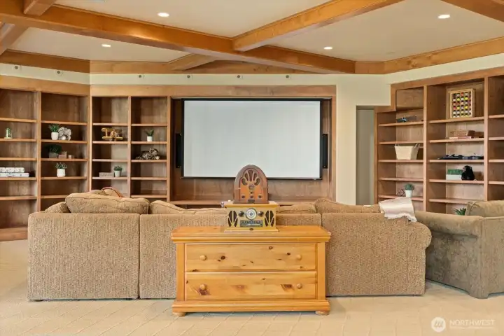 Projector and screen will stay!