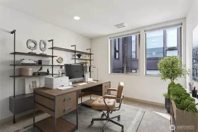 Third bedroom or office