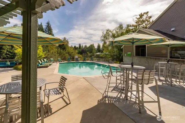 Another view of pool area.