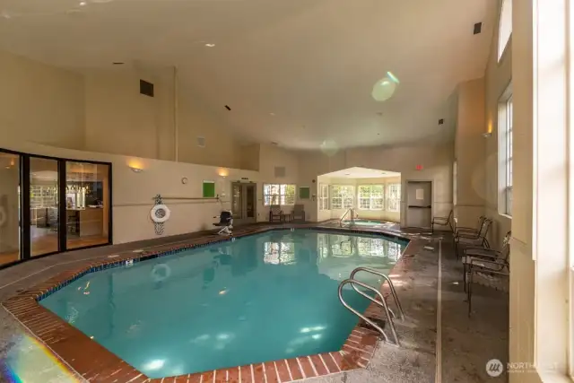 Indoor hot tub at On the Green