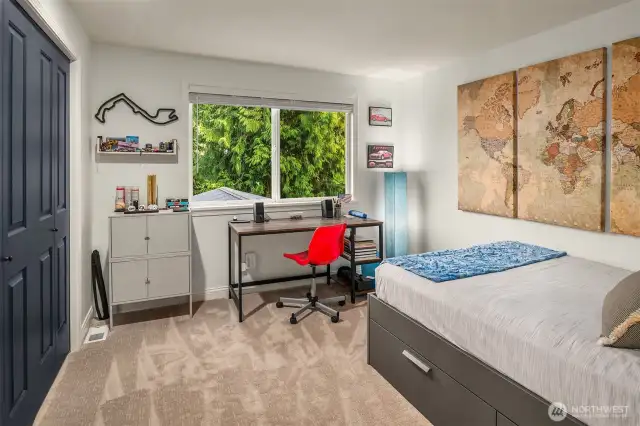 Here is the spacious third bedroom.