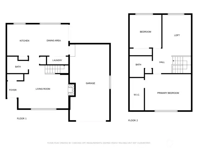 Unit B Floorplan (Unit A is a mirror image)