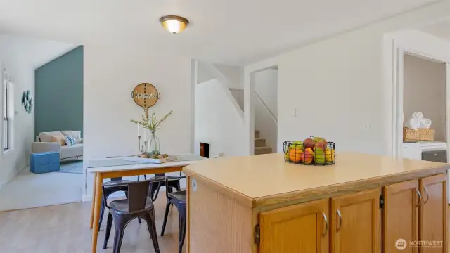 Back inside, it’s time to head upstairs and see what else this home has in store. From spacious bedrooms to flexible living space, the upper level offers comfort and plenty of room to make this home your own. Let’s go take a look!