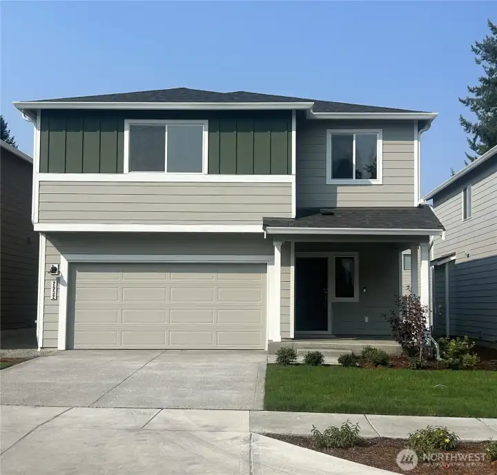 Beautiful calm green tones on this move in ready home.
