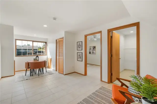 Bedroom 4 or potential game room?