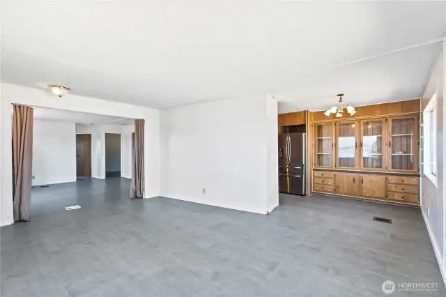 Living Room to dining room