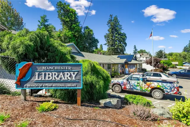 Library also 3 blocks from property