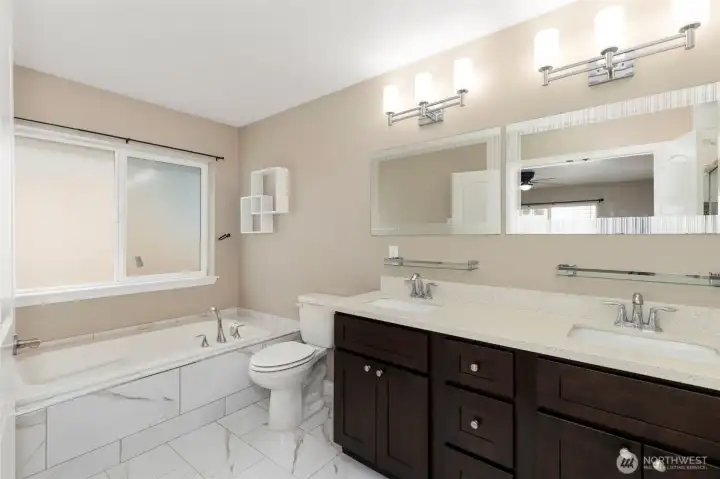 Soaking tub!