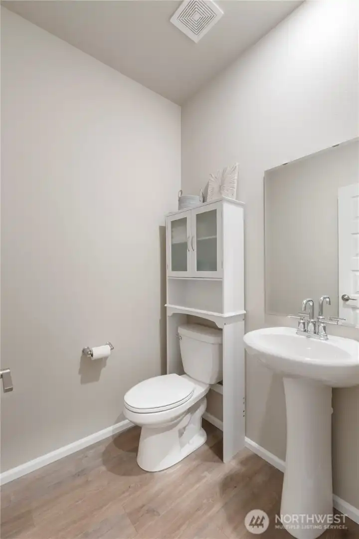 half bath for guests