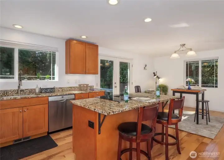 open kitchen