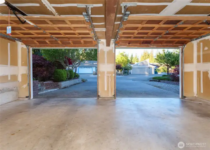 Garage to street view