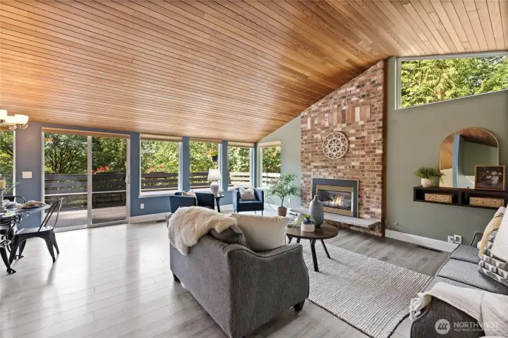 Open living room with space to move