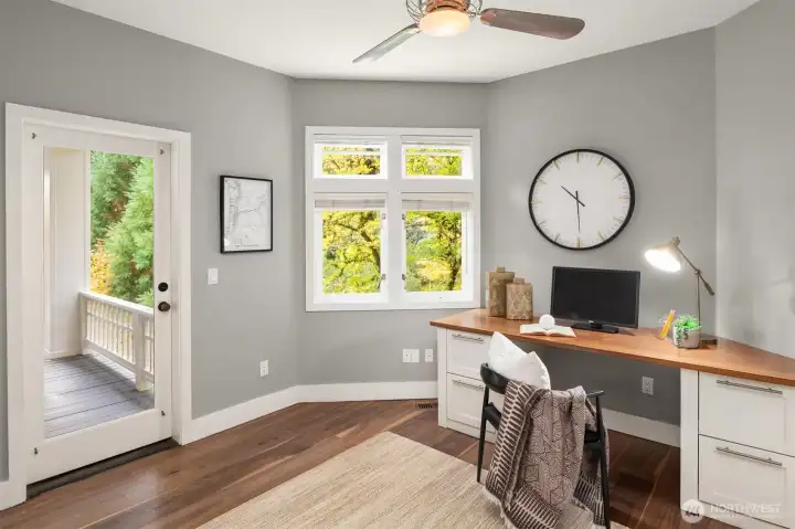 Main Floor Office/Den off Entry