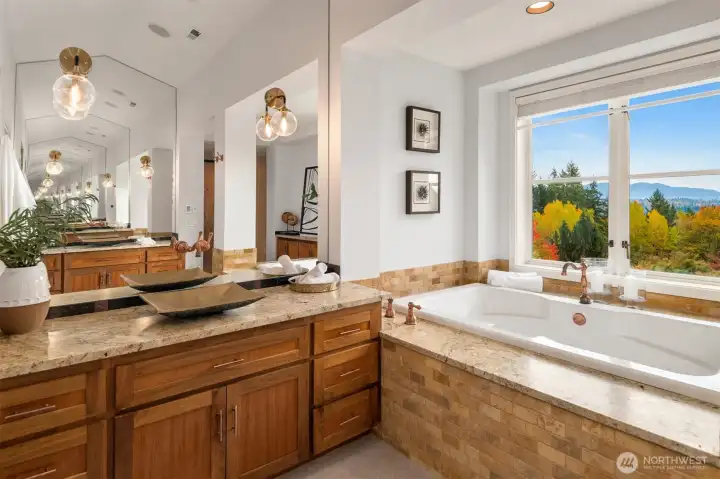 Heated Floors & Granite Countertops & Views