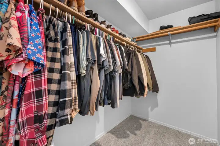 Primary Walk-in Closet