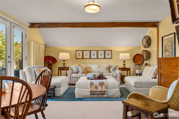 Play games, read a book, watch a movie, or take a nap while tucked away from the main living space.