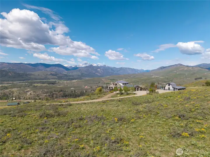 Five acres to call your own with this exceptional mountain property- conveniently located just minutes from Winthrop.