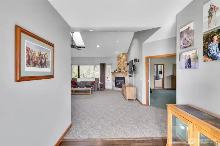 front entry large area plenty of room to take shoes off