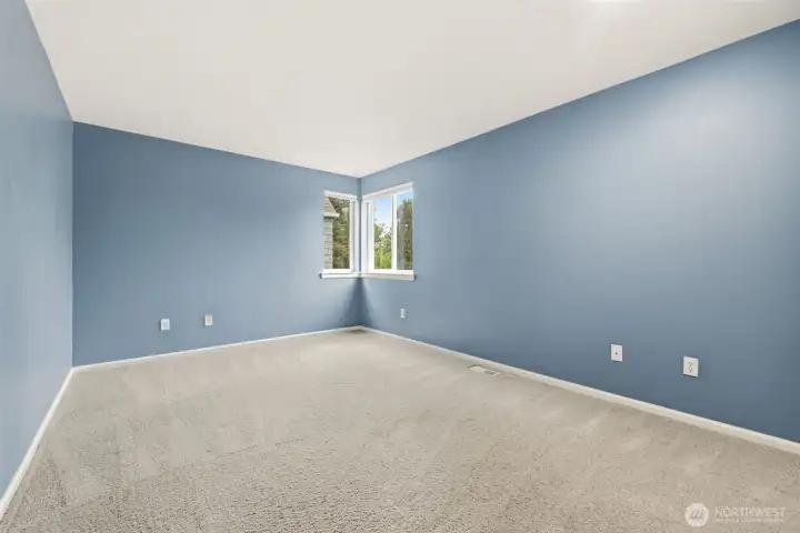 Very large 2nd bedroom on upper level.