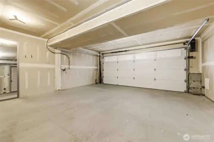 Rare two car attached garage in West Seattle.