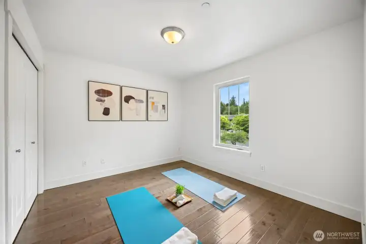 Bedroom or your personal Yoga room