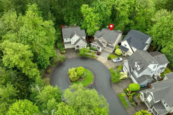 Surrounded by nature and trails just few steps away from home