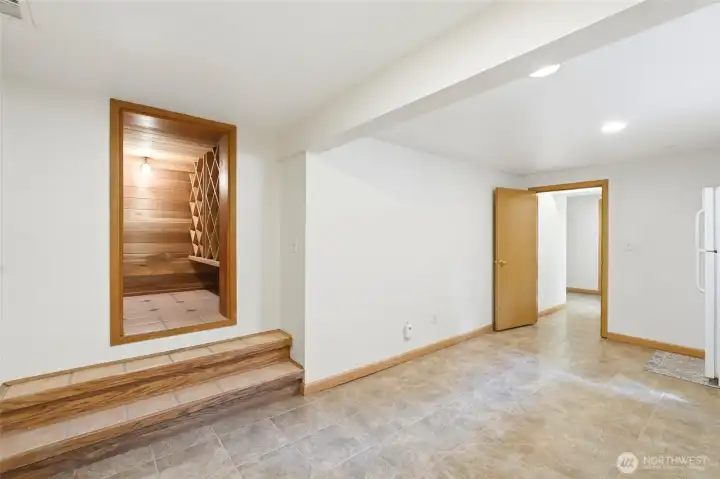 Finished Basement.