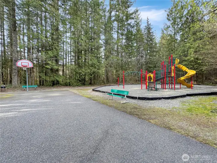 One of several community playgrounds.