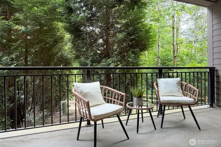 Relaxing deck