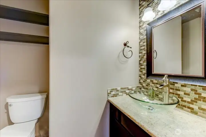 Downstairs 1/2 bath