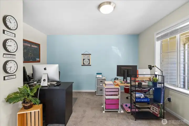 Main Floor Office/Den Off Entry