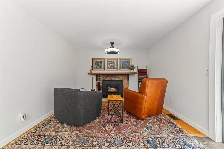 Den, extra living room area.