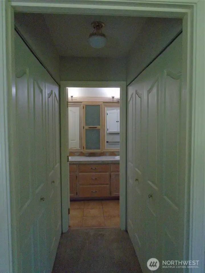 Closets on both sides