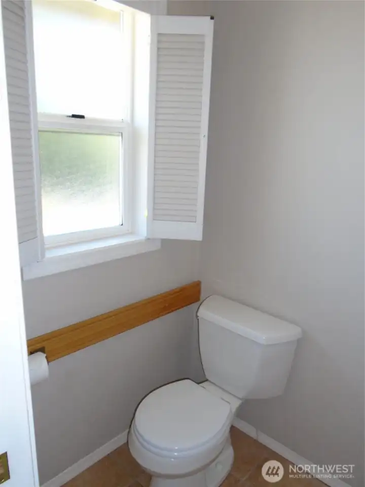 Window in primary bathroom
