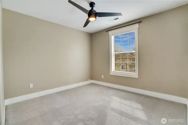 The second upstairs bedroom.