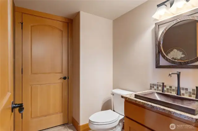 main floor bathroom
