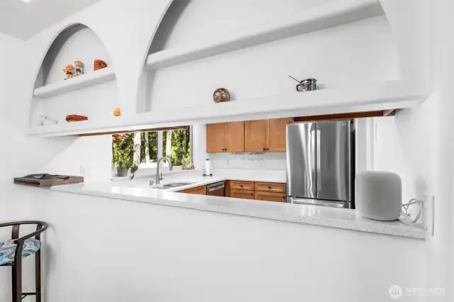 Detailed architecture throughout