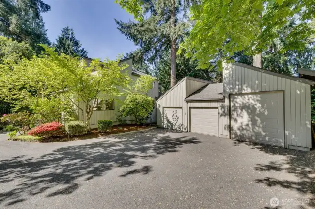 3 car garage with the room for RV or shop
