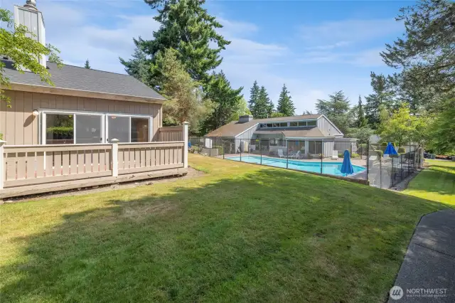 The 2nd deck has a great view of the pool too. The only condo in the complex that has this